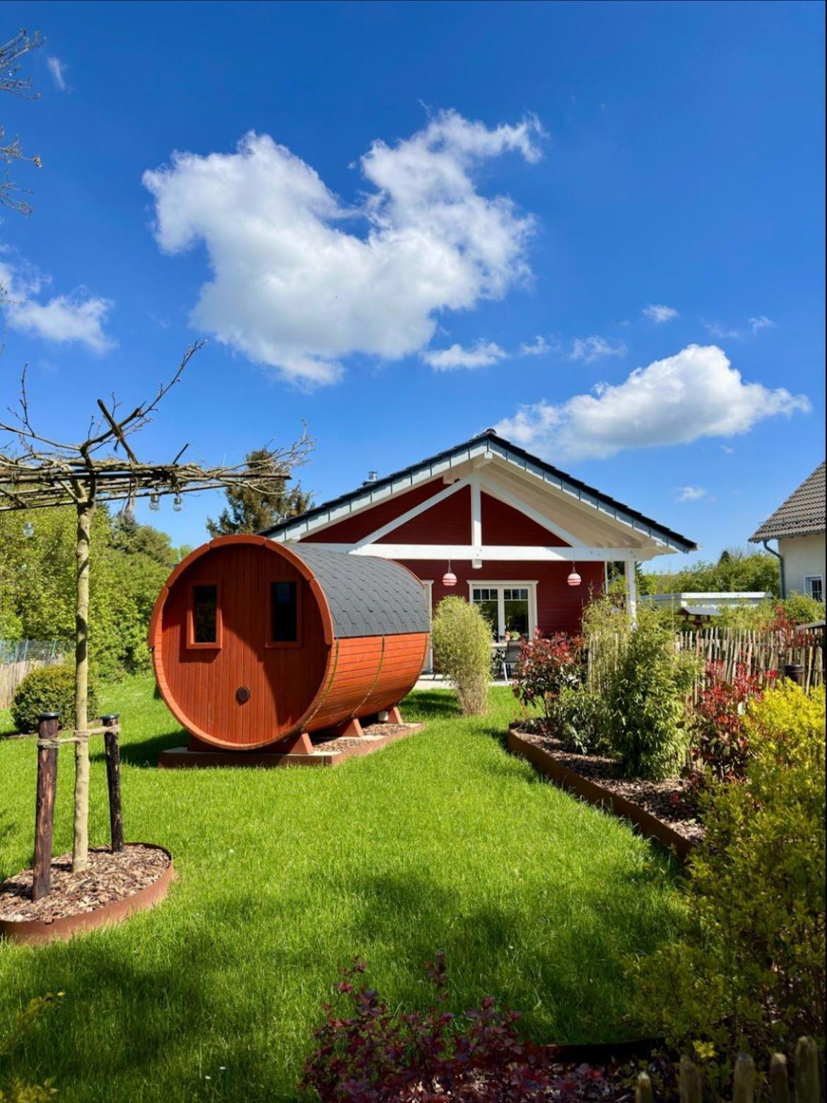 Ferienhaus Deine Zeit Mit Sauna Und Wallbox Nettersheim Bagian luar foto